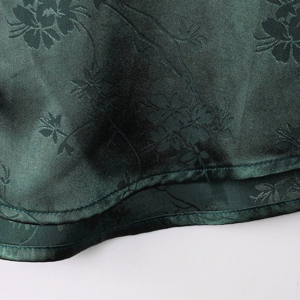Dark Green Mens Shirt - Picture 6 of 8